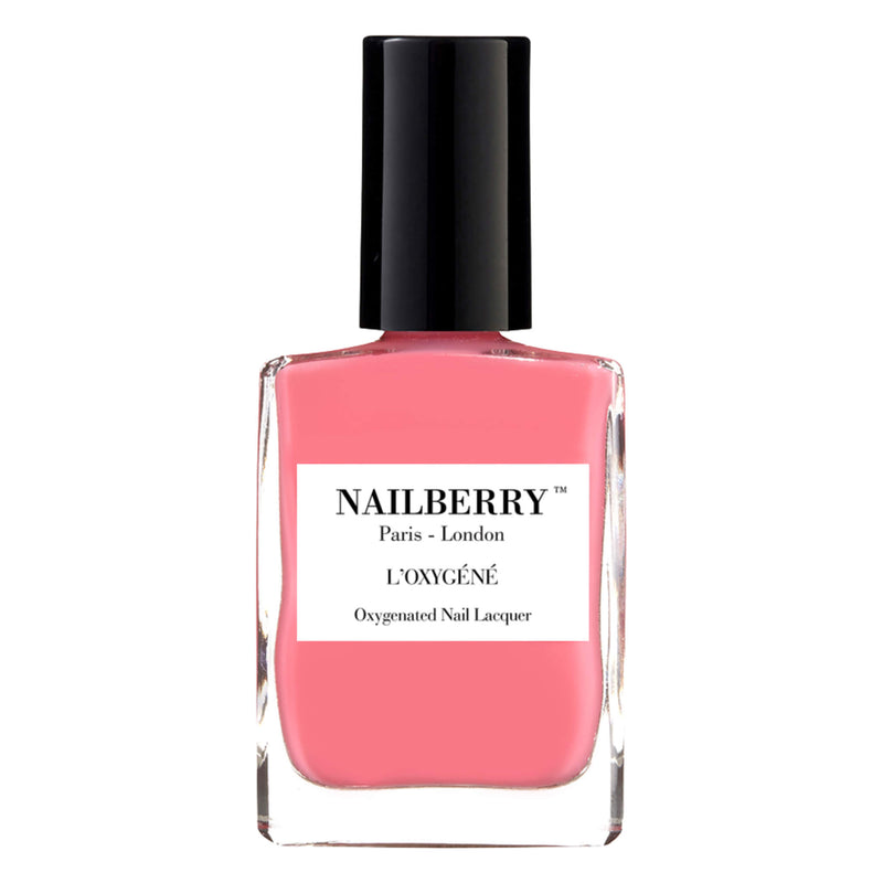 Bottle of Nailberry OxygenatedNailLacquer BubbleGum 15ml