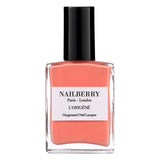 Bottle of Nailberry OxygenatedNailLacquer PeonyBlush 15ml