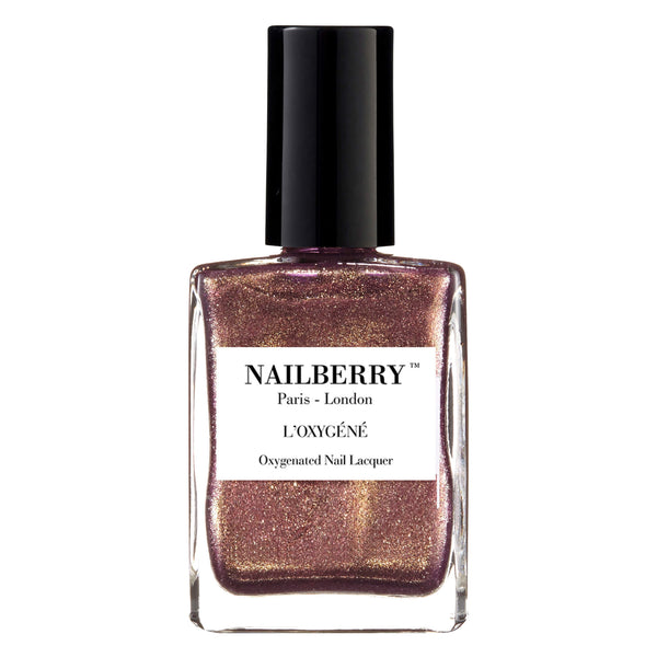 Bottle of Nailberry OxygenatedNailLacquer PinkSand 15ml