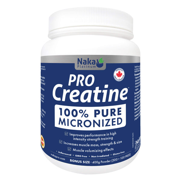 Tub of Naka ProCreatine 400gPowder