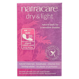 Package of Natracare Dry & Light Slim Incontinence Pads 20-Pack
