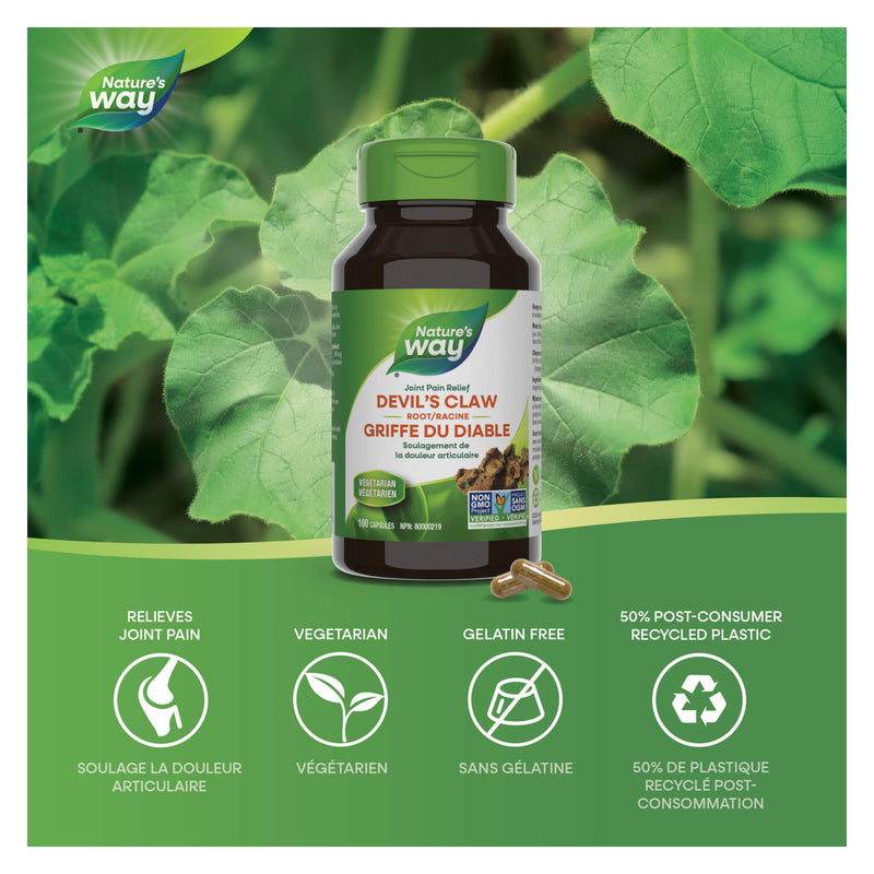 Nature's Way Devil's Claw Root Information 
