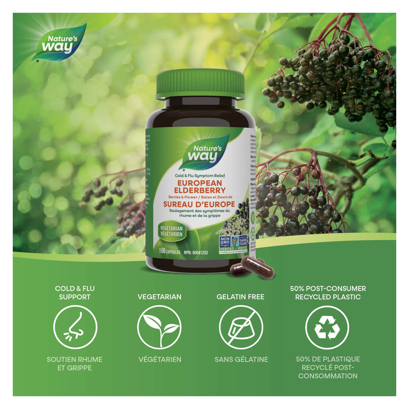 Nature's Way European Elderberry Information 
