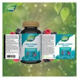 Nature's Way Less Stress Gummy Label
