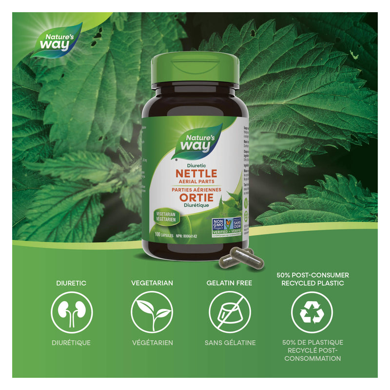 Nature's Way Nettle Herb Information 
