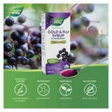 Nature's Way Organic Sambucus Cold and Flu Care, Elderberry Syrup Information 
