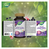 Nature's Way Sambucus Cold & Flu Relief Kids Gummies Label
