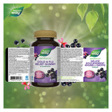 Nature's Way Sambucus Cold & Flu Relief Label

