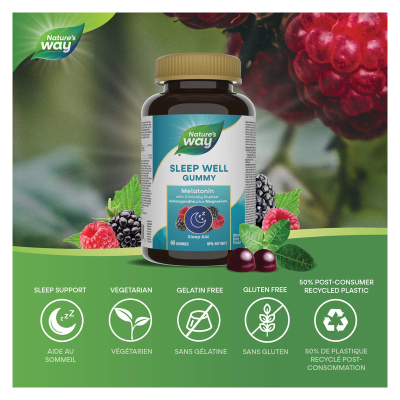 Nature's Way Sleep Well Gummies Information 
