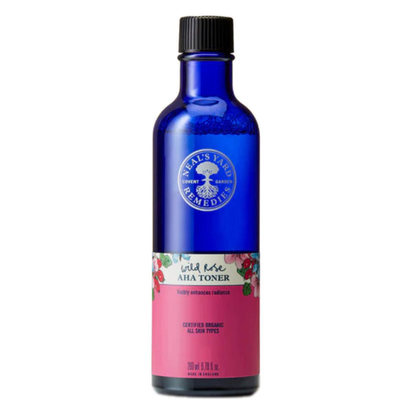 Bottle of Neal's Yard Remedies Wild Rose AHA Toner 200ml