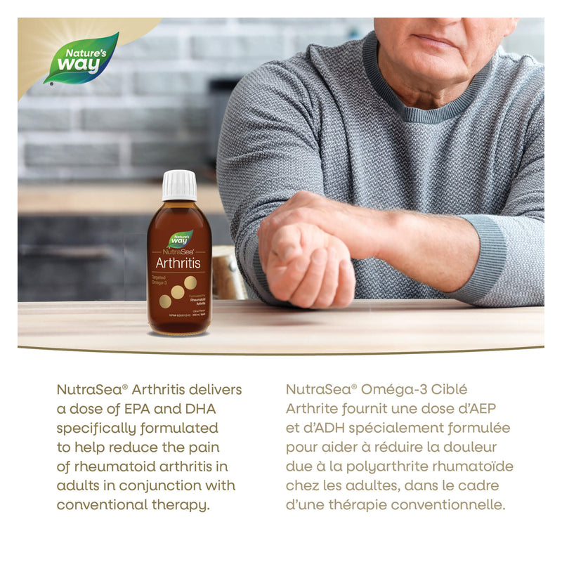NutraSea Arthritis Targeted Omega-3 (Citrus) 200ml Benefits
