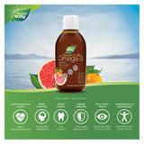 NutraSea HP+D High EPA Omega-3, Grapefruit Tangerine 200ml Benefits
