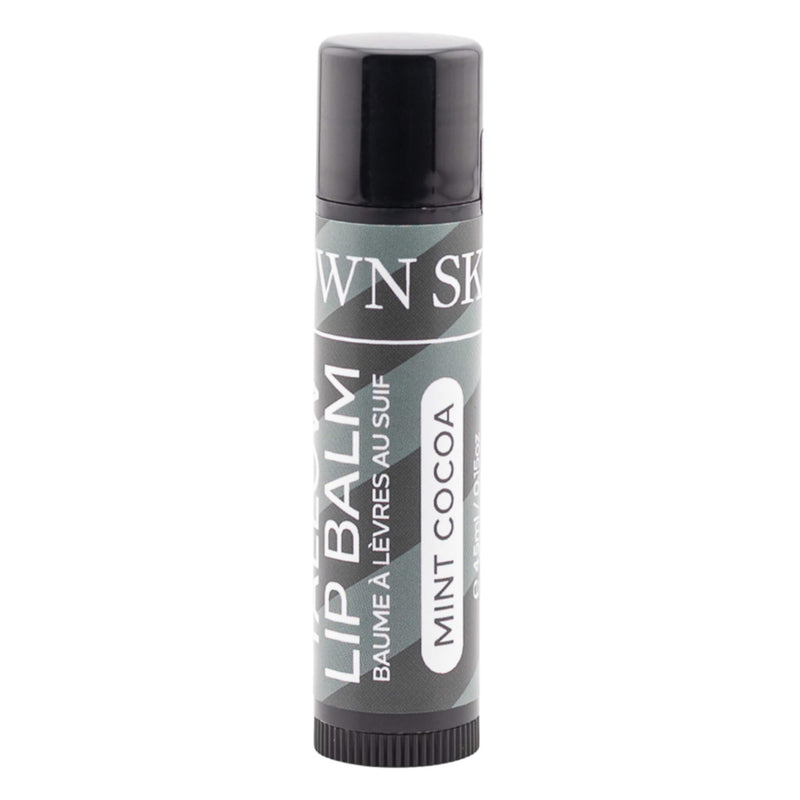 Tube of OWN SKIN CO. Tallow Lip Balm - Mint Cocoa (Christmas Limited Edition) 4.5mL
