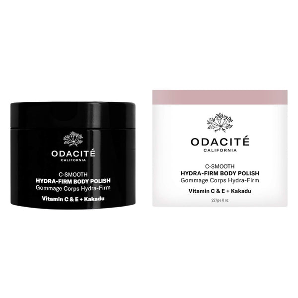 Box&Bottle of Odacite C-Smooth HydraFirm BodyPolish 240ml
