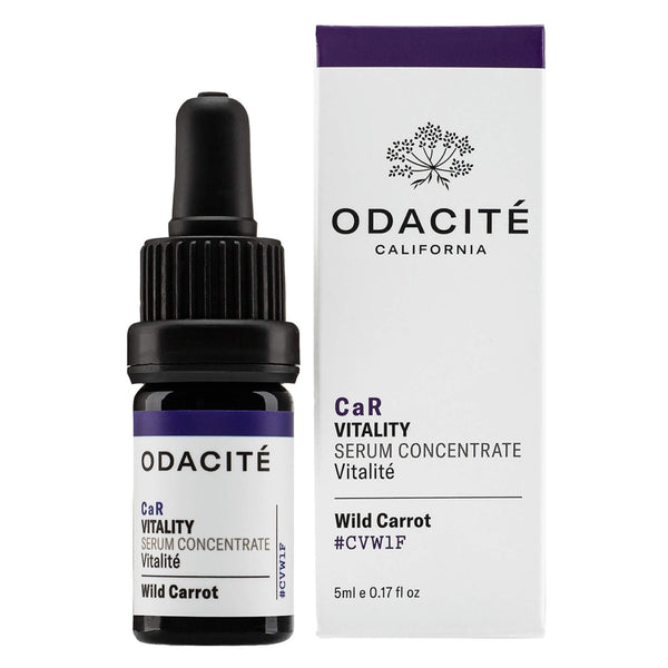 Box&Bottle of Odacite CaR VitalGlow WildCarrot SerumConcentrate 5ml
