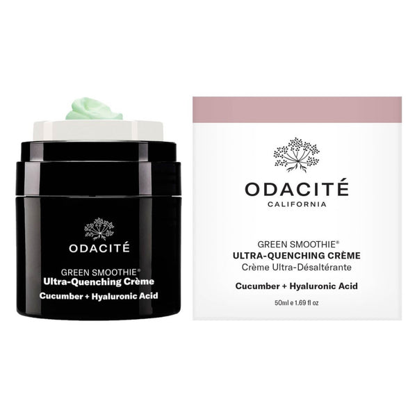 Box&Bottle of Odacite GreenSmoothie QuenchingCreme 50ml
