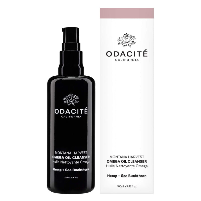 Box&Bottle of Odacite MontanaHarvest OmegaOil Cleanser 100ml
