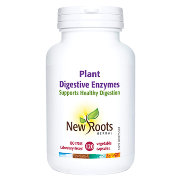 NewRoots PlantDigestiveEnzymes 120VegetableCapsules
