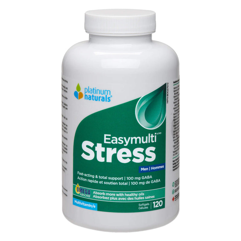 PlatinumNaturals EasyMulti StressMen 120Softgels