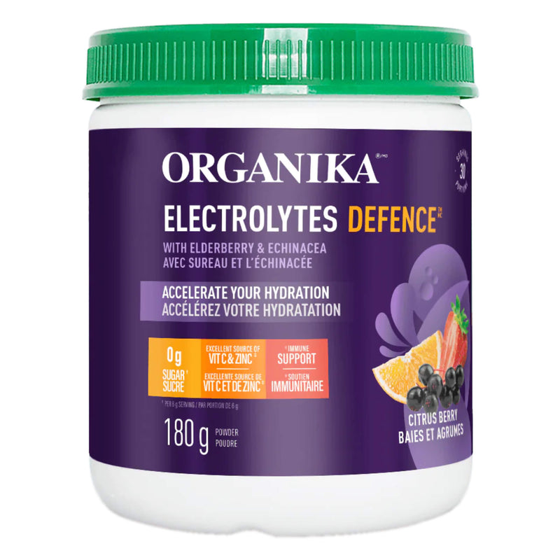 Organika ElectrolytesDefence CitrusBerry 30Servings 180g