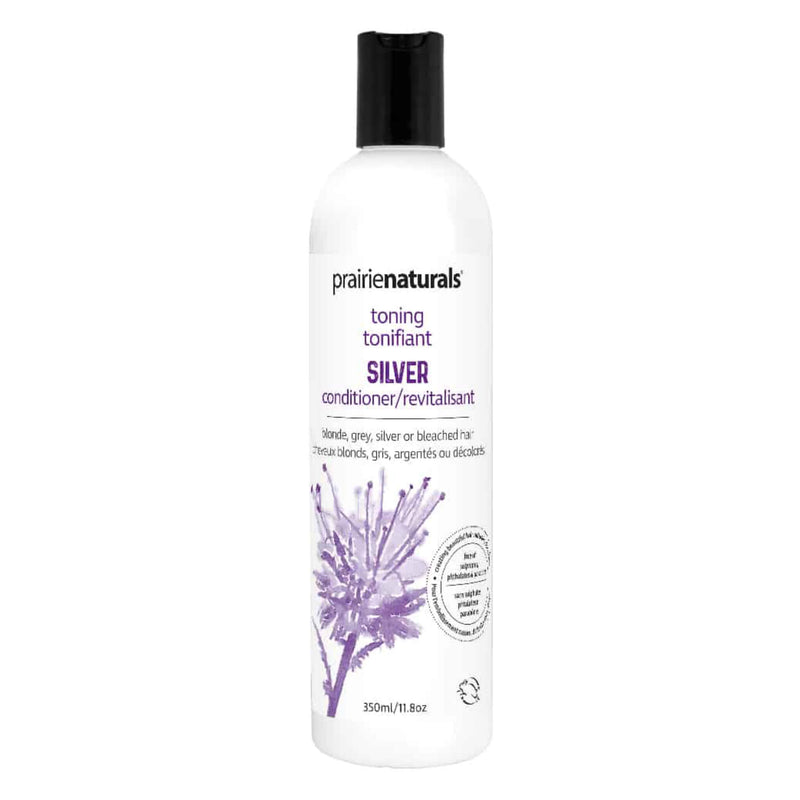 PrairieNaturals Conditioner SilverToning for Blonde&GreyHair 350ml