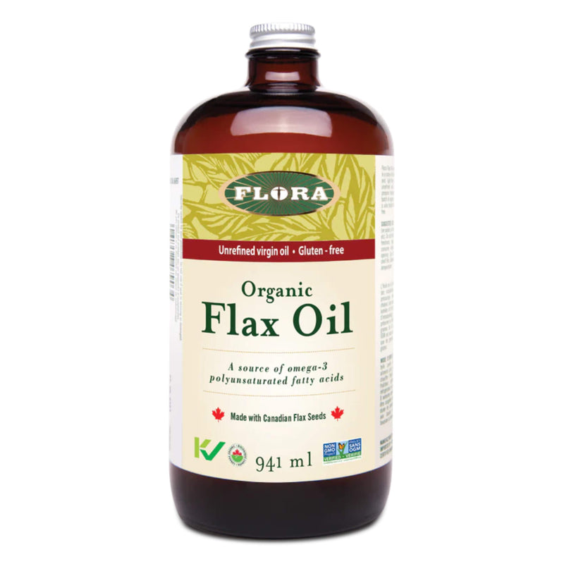 Flora OrganicFlaxOil 941ml