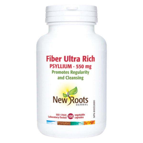 NewRoots FiberUltraRich Psyllium 100VegetableCapsules