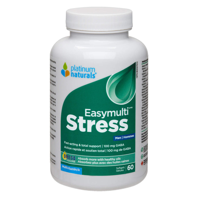 PlatinumNaturals EasyMulti StresMen 60Softgels