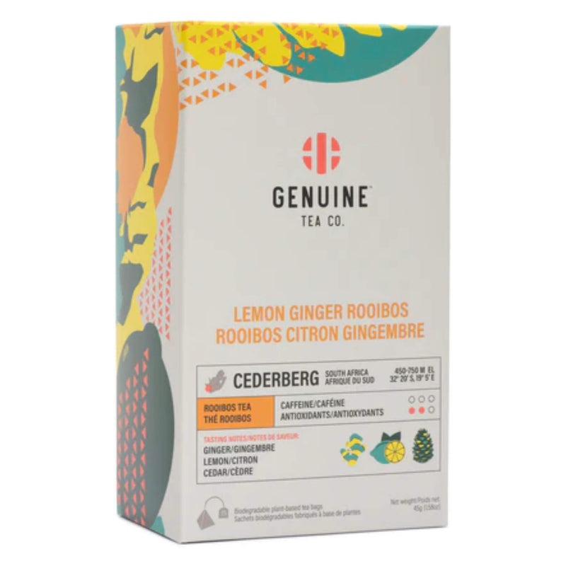 GenuineTeaCo. LemonGingerRooibos 15bags