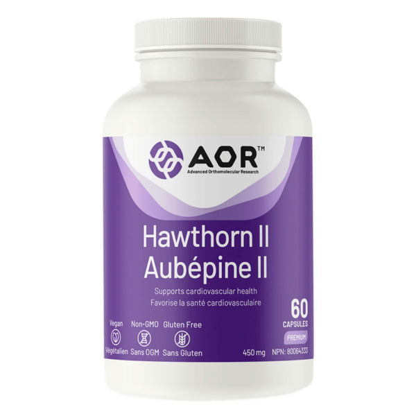 AOR HawthornII 450mg 60Capsules