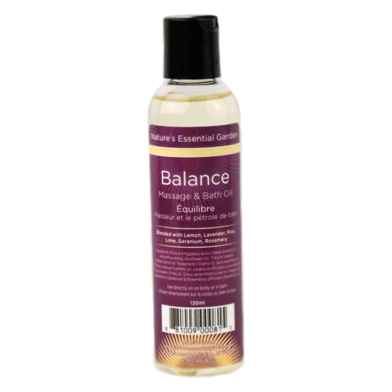 Nature'sEssentialGarden Massage&BathOil Balance 120ml