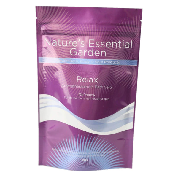 Nature'sEssentialGarden AromatherapeuticBathSalts Relax 1000g