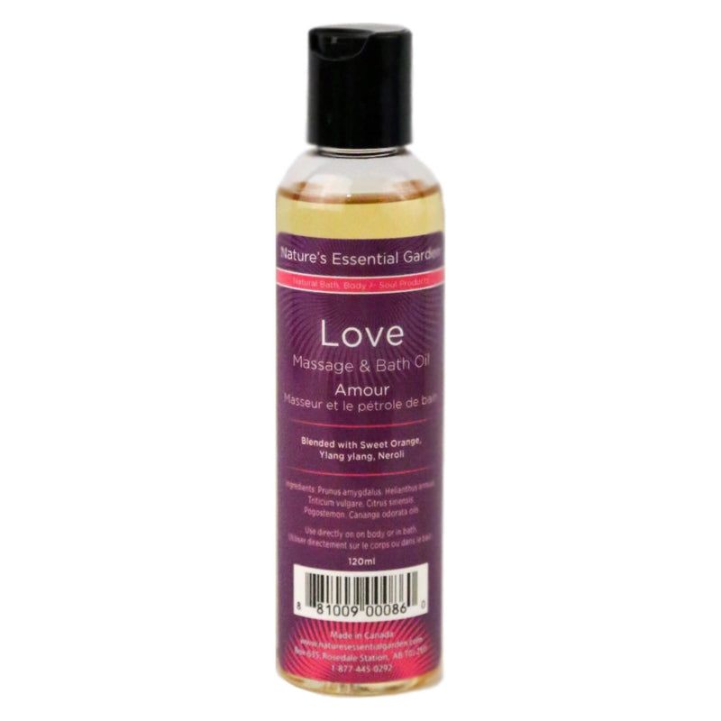 Nature'sEssentialGarden Massage&BathOil Love 120ml