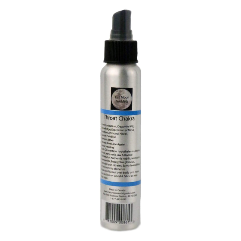 Nature'sEssentialGarden ChakraSpray ThroatBlue 120ml