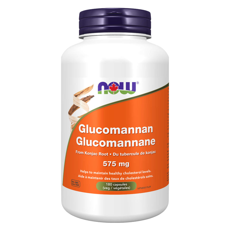 Now Glucomannan 575mg 180 Capsules