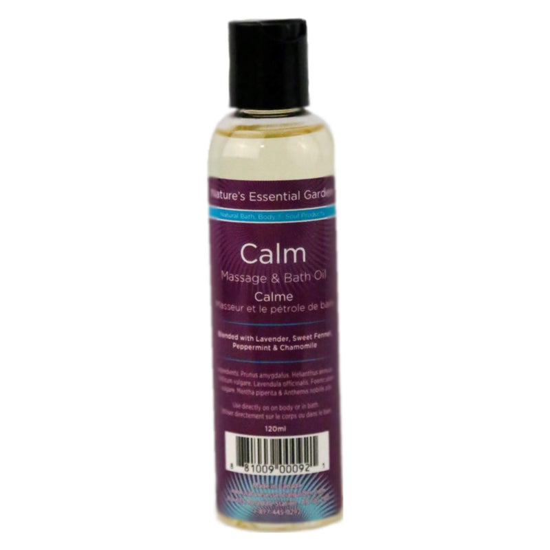 Nature'sEssentialGarden Massage&BathOil Calm 120ml