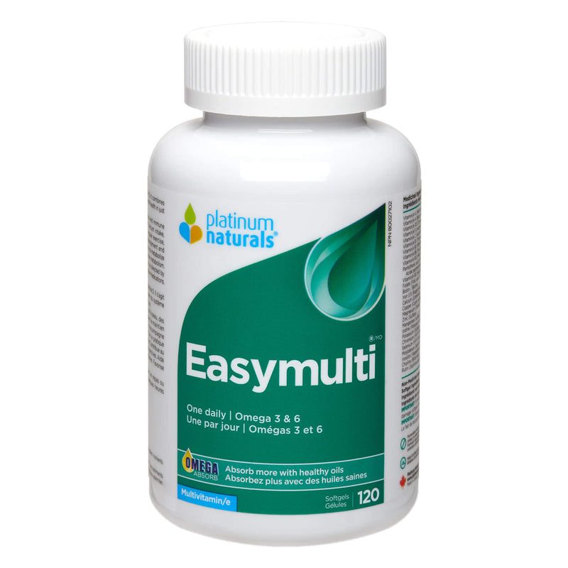 PlatinumNaturals EasyMulti OneDaily 120Softgels