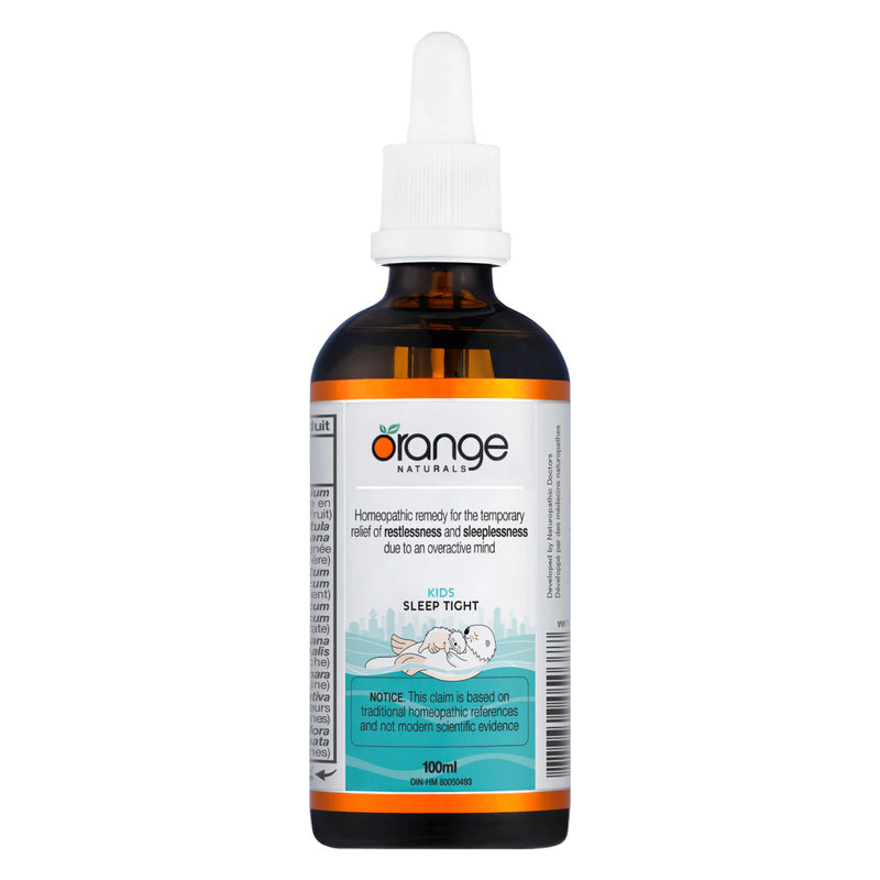 Dropper Bottle of Orange Naturals Sleep Tight for Kids 100ml
