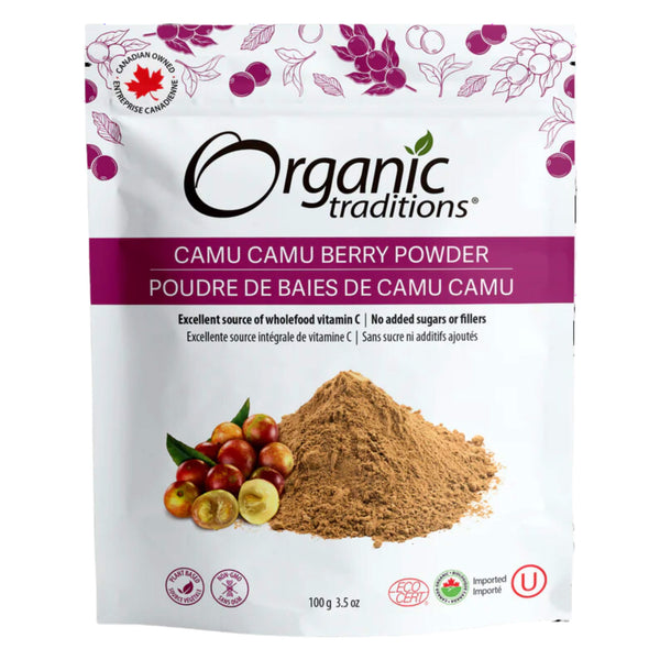 Bag of Organic Traditions Camu Camu Berry Powder 100g
