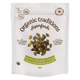 Package of Organic Traditions Jumbo Pumpkin Seeds 454g
