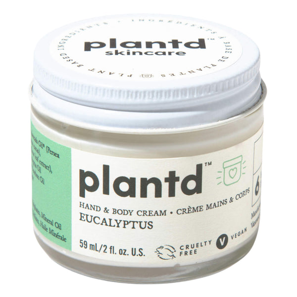 Jar of Plantd Hand&BodyCream Spa 59ml