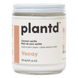 Jar of Plantd Hand & Body Cream Vacay 237ml
