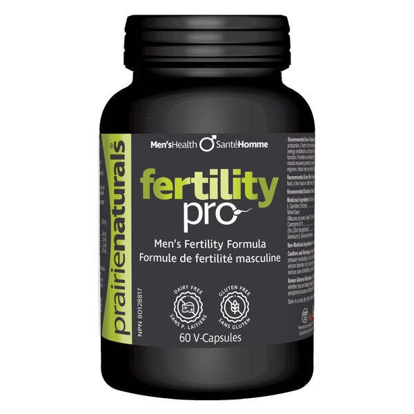 Bottle of Prairie Naturals Fertility Pro 60 Capsules
