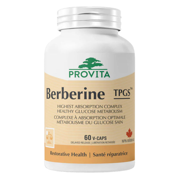 Bottle of Provita Berberine TPGS™ 60 VCap
