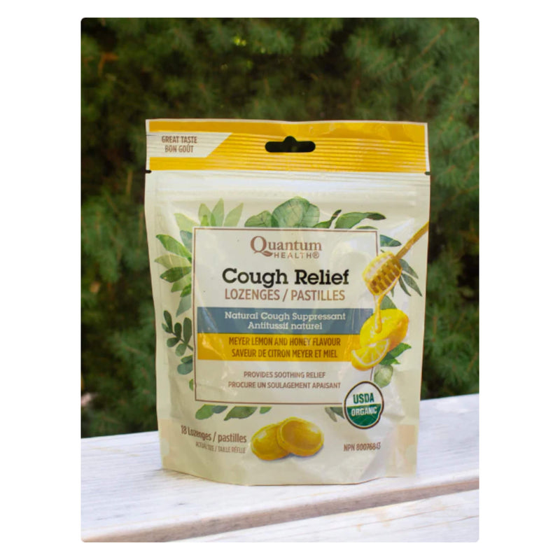 Quantum Organic Cough Relief Lozenges ~ Meyer Lemon & Honey Lifestyle
