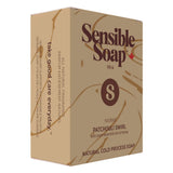 Box of Sensible Co. Patchouli Swirl Bar Soap 110g
