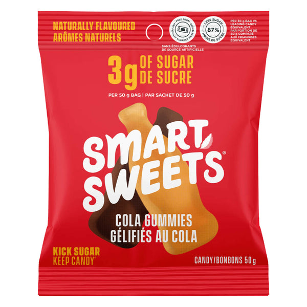 Bag of SmartSweets ColaGummies 50g