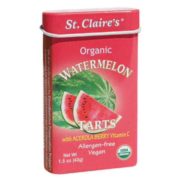 Tin of St.Claire's TartTins Watermelon 43g