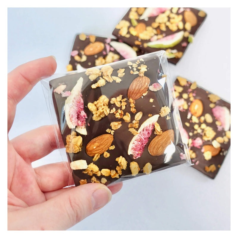 Hand Holding Succulent Chocolates & Sweets Inc Fancy Bar: Trail Mix
