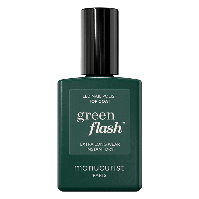 Bottle of The Manicurist Green Flash - Top Coat 15mL
